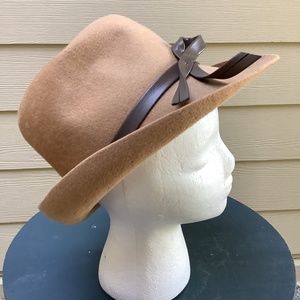 Felt cowboy-like hat